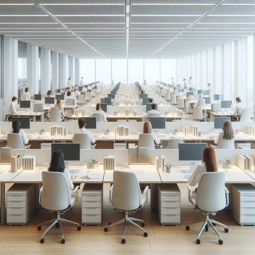 写字楼办公前台接待区规划因办公资料归档需要调整时培训团队应先征求谁的意见